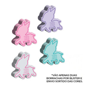 Borracha French Chic Silhueta Rebecca Bonbon C/2UN Sortido RB0203