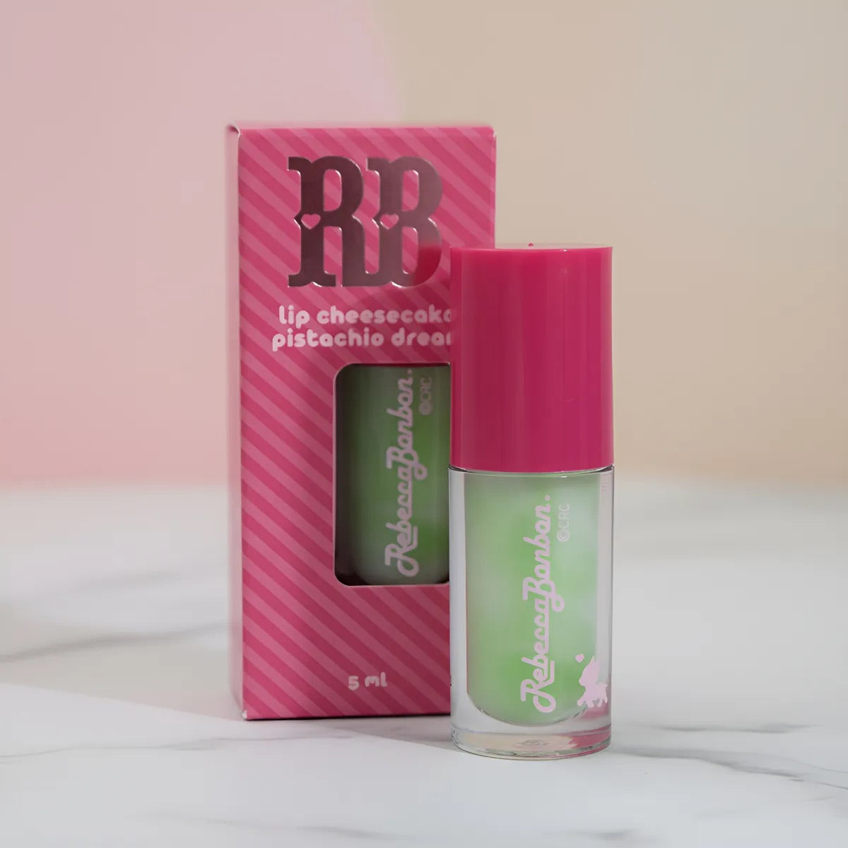 Brilho Labial – Lip Cheesecake RB 5ML Rebecca Bonbon – RB03 - Verde
