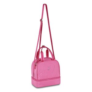 Lancheira Térmica Soft com Matelassê 8″ Rosa